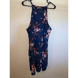 gorgeous floral dress (nwot)